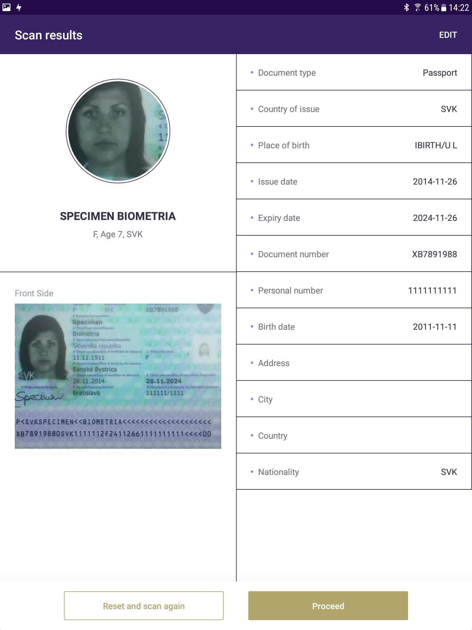 passportscan app 